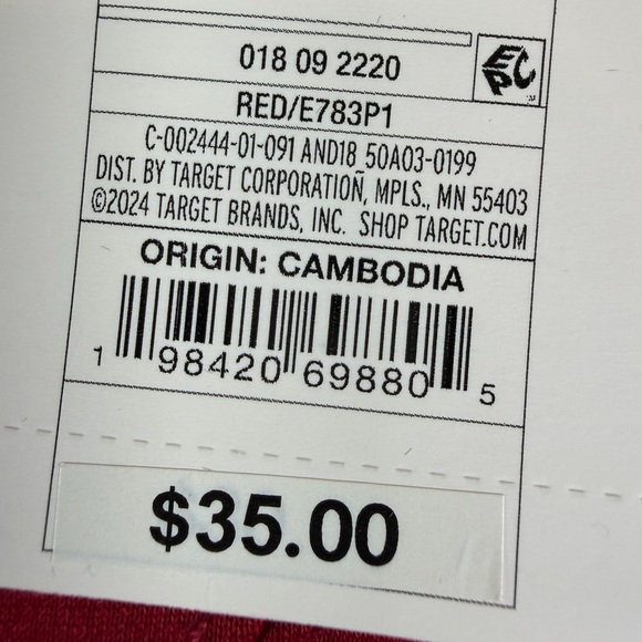 ♥️ Women's Knit Maxi Dress - A New Day Size Medium Color Red - Picture 7 of 9